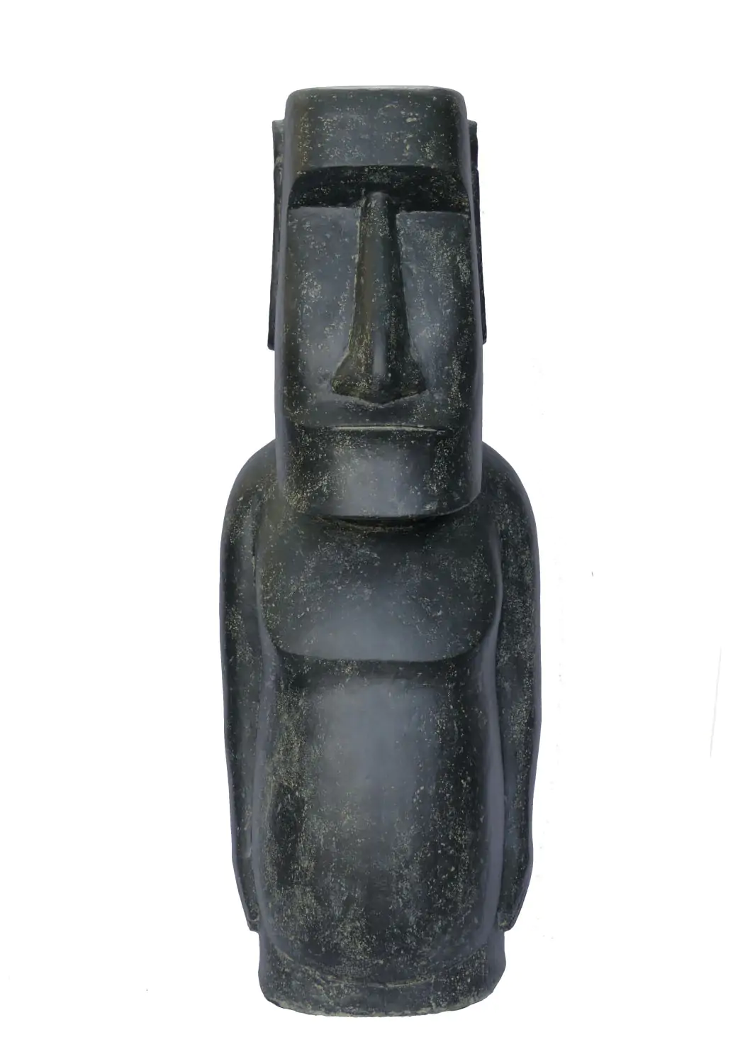  Product image 1 of the product “Moai full body, 127cm Height | Cast stone, handcrafted & coloured ”